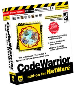 codewarrior professional netware 2.0