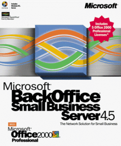 backoffice sbs small business svr 4.5 nt with office 2000 pro (5-client) [old version]
