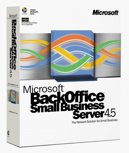 BackOffice SBS Small Business Server 4.5 NT Office Pro Upgrade (5-client) [Old Version]