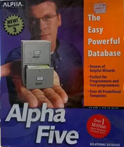 alpha software alpha five (windows)