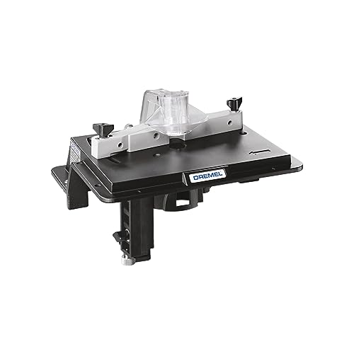 Dremel 231 Portable Rotary Tool Shaper and Router Table- Woodworking Attachment Perfect for Sanding, Shaping, and Trimming Edges