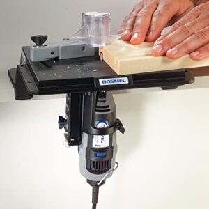 Dremel 231 Portable Rotary Tool Shaper and Router Table- Woodworking Attachment Perfect for Sanding, Shaping, and Trimming Edges