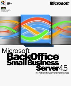 microsoft backoffice small business server 4.5 nt (add-on 5-cal) [old version]