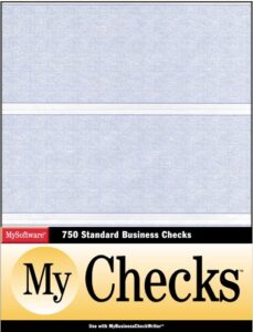 mychecks standard business checks 3-up