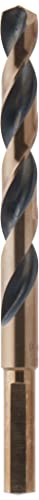 DEWALT DW1128 7/16-Inch Black Oxide 3/8-Inch Reduced Shank Split Point Twist Drill Bit