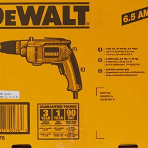 DEWALT Drywall Screw Gun, Variable Speed Reversible, 6.5-Amp (DW276)