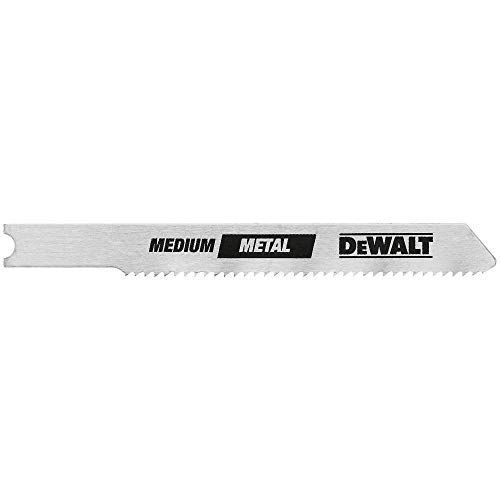 DEWALT DW3726H2 3-Inch 24TPI Thin Metal Cut High Speed Steel U-Shank Jig Saw Blade (2-Pack)