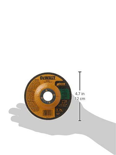 DEWALT 4-1/2" Cut Off Wheel, Concrete/Masonry, 4-1/2" x 1/8" x 7/8" (DW4528)