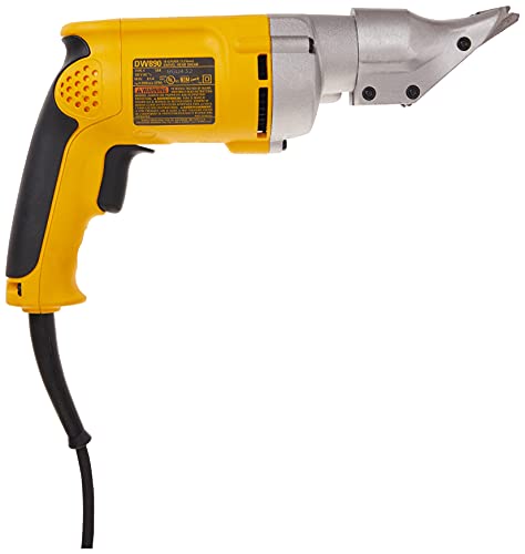 DEWALT Metal Shear, Swivel Head, 18GA (DW890) , Yellow