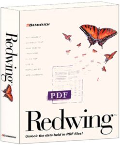 redwing pdf extraction tool (5-pack)