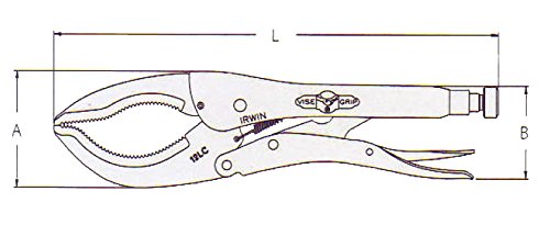 IRWIN VISE-GRIP Large Locking Pliers, 12-Inch (12L3)