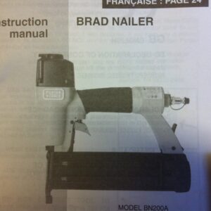 PORTER-CABLE BN200A 3/4-Inch to 2-Inch 18-Gauge Brad Nailer