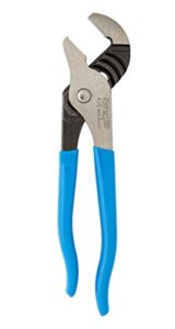 channellock 426 6.5-inch straight jaw tongue&groove pliers|groove joint plier with comfort grips|0.87-inch jaw capacity|laser heat-treated 90░ teeth|forged high carbon steel,black,blue,silver