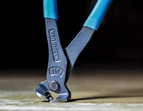 Channellock 358 8-Inch End Cutting Plier,Blue