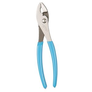 channellock 526 6-inch slip joint pliers | utility plier with wire cutter | serrated jaw forged from high carbon steel for maximum grip on materials | specially coated for rust prevention| made in usa