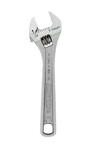 channellock 804 4.5-inch adjustable wrench, chrome