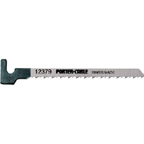 PORTER-CABLE Bayonet Saw Blade, Wood Cutting, Hook-Shank, 3-1/2-Inch, 10-TPI, 5-Pack (12379-5)