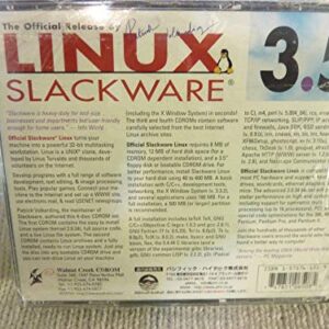 Linux Slackware 3.5 July 1998 4 Disc Set Walnut Creek CDROM