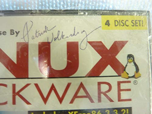 Linux Slackware 3.5 July 1998 4 Disc Set Walnut Creek CDROM