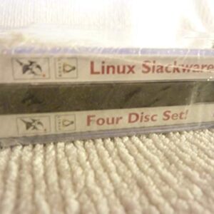 Linux Slackware 3.5 July 1998 4 Disc Set Walnut Creek CDROM