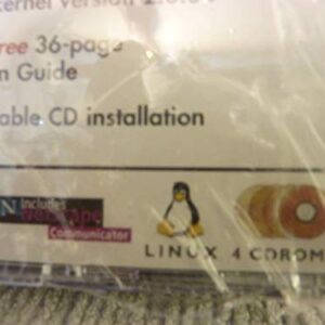 Linux Slackware 3.5 July 1998 4 Disc Set Walnut Creek CDROM