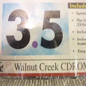 Linux Slackware 3.5 July 1998 4 Disc Set Walnut Creek CDROM