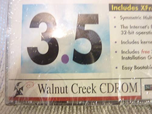 Linux Slackware 3.5 July 1998 4 Disc Set Walnut Creek CDROM