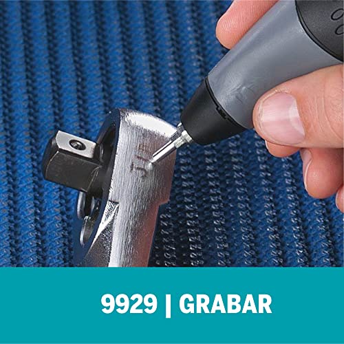 Dremel 9929 Rotary Tool Engraver Bit with Diamond Point- Perfect for Engraving Metal, Glass, and Wood, Grey , Gray