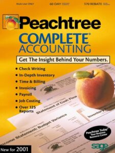 peachtree complete accounting 2001 multi-user ready
