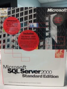 microsoft sql server 2000 standard edition (1 processor license)