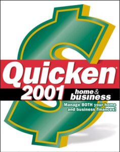 quicken 2001 home and business