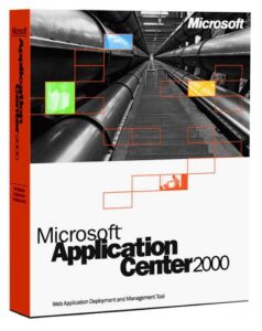 microsoft application center 2000 cd (1 processor license) old version