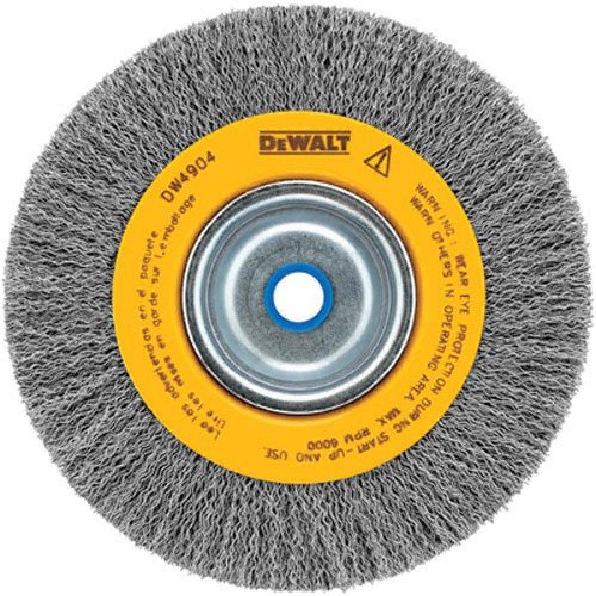 DEWALT Wire Wheel, Crimped, 6-Inch (DW4904)