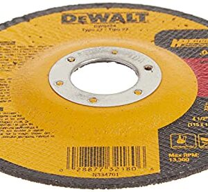 DEWALT DW8424 Thin Cutting Wheel, 4-1/2-Inch x .045-Inch x 7/8-Inch