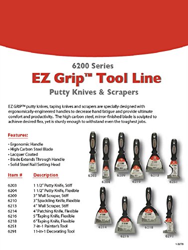 Red Devil 6251 EZ Grip Multi-Purpose Painter's Tool, 3"