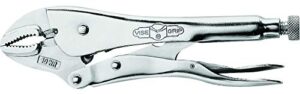 irwin vise-grip original locking pliers with wire cutter, curved jaw, 10-inch (502l3)