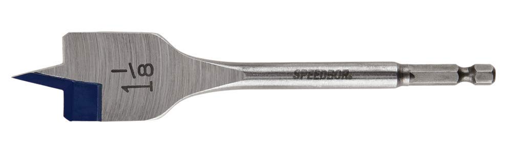 IRWIN SPEEDBOR Spade Wood Drill Bit 1-1/8" X 6" (88818)