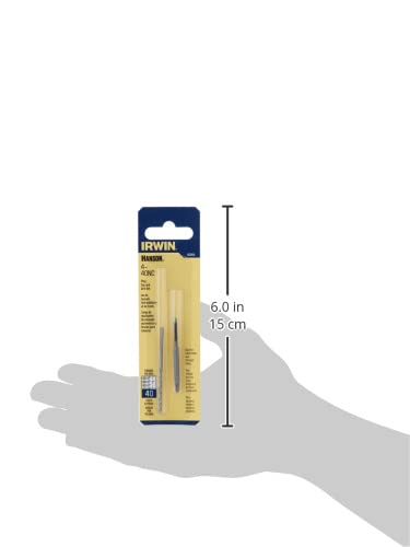 IRWIN Drill And Tap Set, 4 - 40 NC Tap and No. 43 Drill Bit (80209)