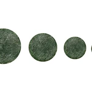 Shepherd Hardware 9423 Self-Adhesive Felt Surface Protection Pads, Assorted Sizes, 46-Count, Green