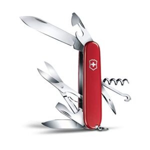 Victorinox Swiss Army Climber Pocket Knife (Red)
