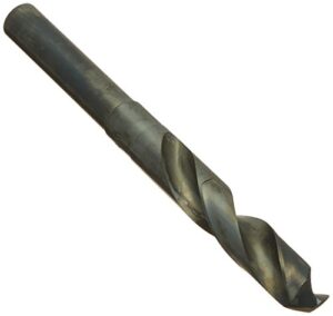 vermont american 10536 1/2-inch reduced shank high speed steel fractional jobber drill bit 9/16-inch