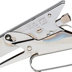 Arrow P22 Heavy Duty Handheld Plier Stapler for Crafts, Office, and Insulation, Uses 1/4-Inch and 5/16-Inch Staples