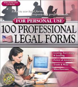 100 professional legal forms for personal use