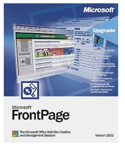 microsoft frontpage 2002 upgrade [old version]