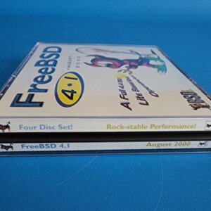 FreeBSD 4.1 A Full 4.4 BSD Lite Based 32 Bit Operating System 4 CDs