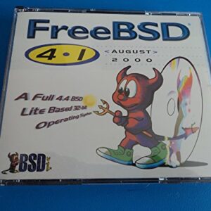 FreeBSD 4.1 A Full 4.4 BSD Lite Based 32 Bit Operating System 4 CDs