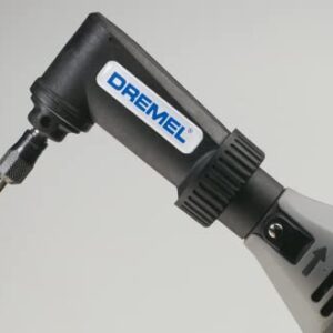 Dremel 575 Right Angle Attachment for Rotary Tool- Angle Drill Attachment , Black