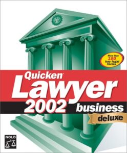quicken lawyer 2002 business deluxe