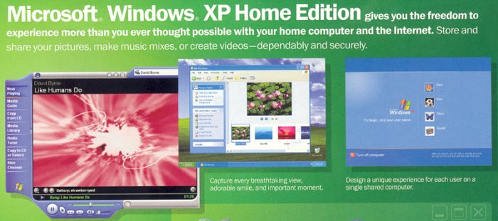 Microsoft Windows XP Home Edition Upgrade - Old Version