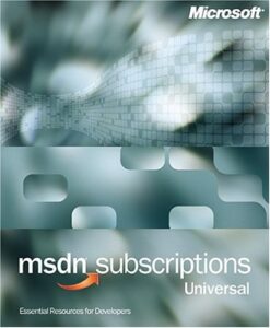 microsoft msdn universal subscription 7.0 upgrade [old version]